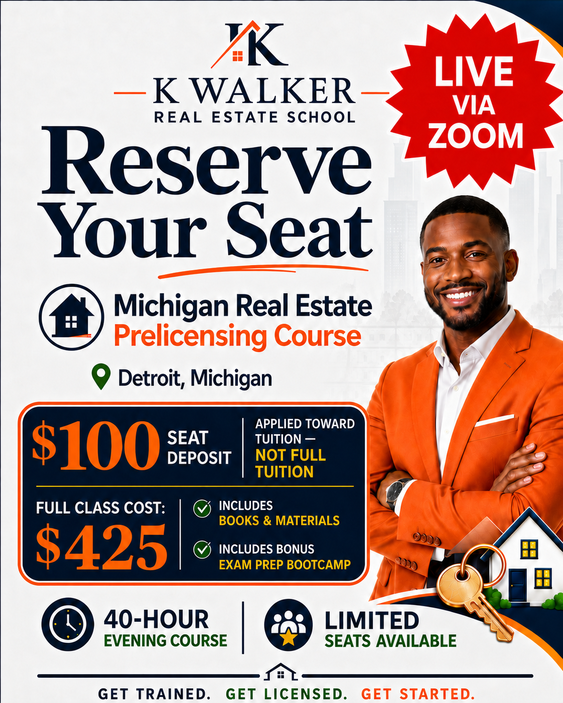 Licensed to Sell: Real Estate Pre-Licensure Course – Nov 30–Dec 11 (Virtual/Zoom)